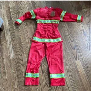 3t - 4t firefighter Halloween costume.